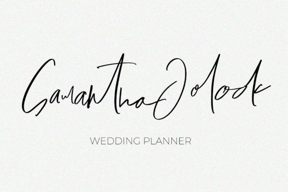 Dolce Stylish Font Poster 5