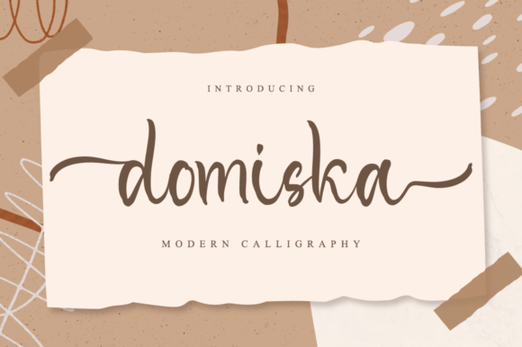 Domiska Font Poster 1