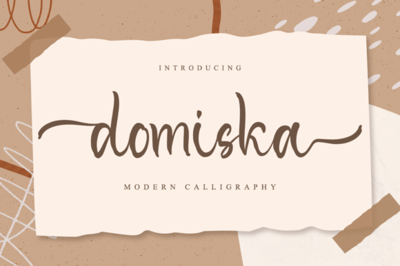 Domiska Font Domiska Font Poster 1