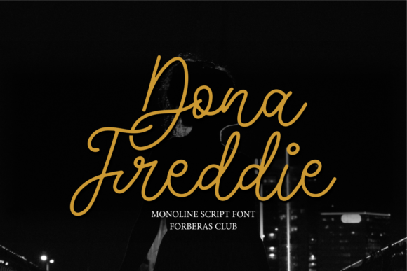 Dona Freddie Font Poster 1