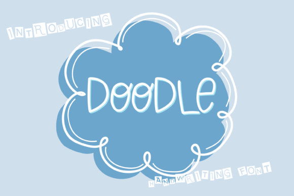 Doodle Font Poster 1