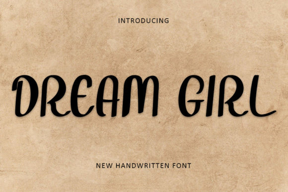 Dream Girl Font Poster 1