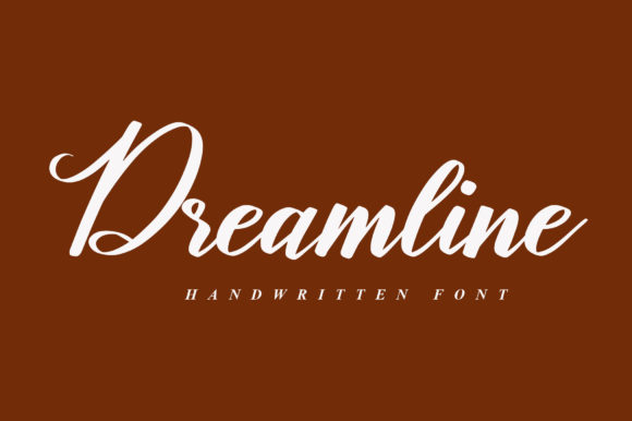 Dreamline Font Poster 8