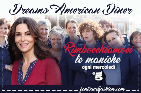 Dreams American Diner Font Poster 4