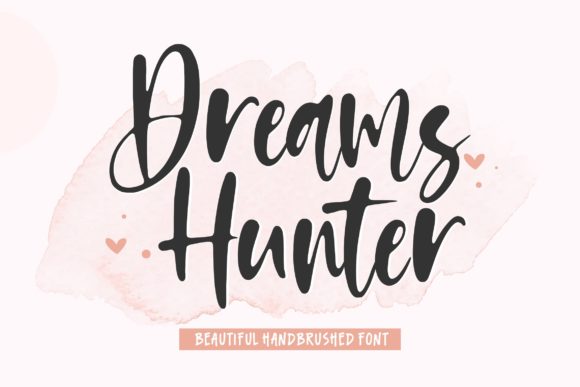 Dreams Hunter Font Poster 1