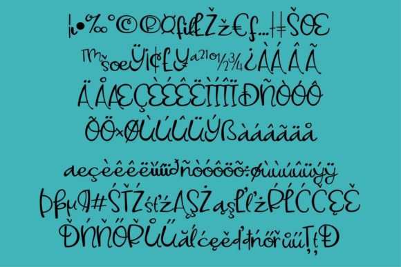 Dreamscape Font Poster 6