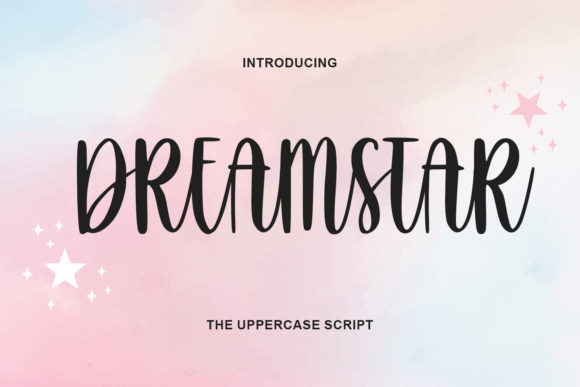 Dreamstar Font Poster 1