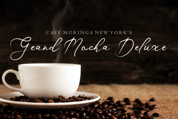 Dronningen Signature Font Poster 6