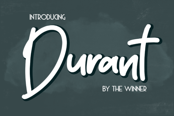 Durant Font Durant Font Poster 1
