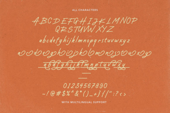 Dustyland Script Font Poster 1
