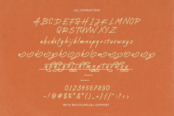 Dustyland Script Font Poster 1