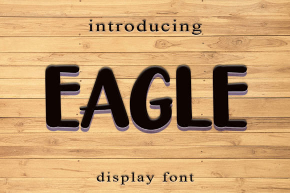 Eagle Font Poster 1