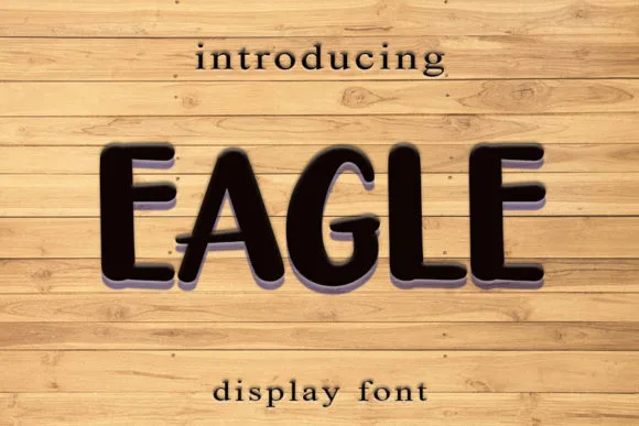Eagle Font Eagle Font Poster 1