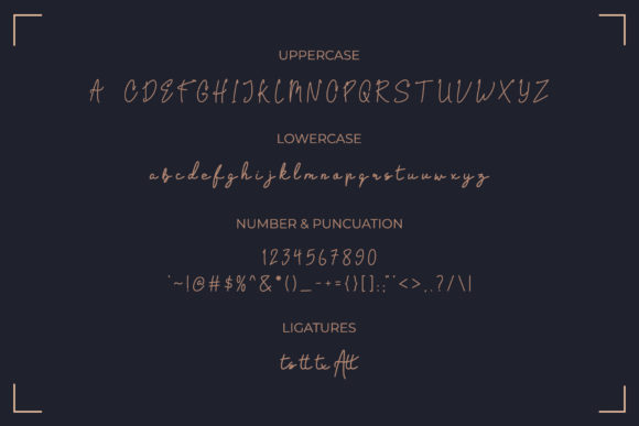 Eaglind Font Poster 9