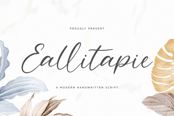 Eallitapie Font Eallitapie Font Poster 1