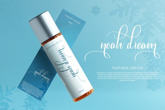 Early Winter Font Poster 2