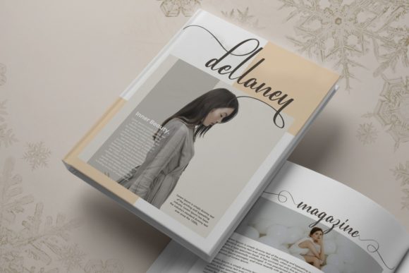 Early Winter Font Poster 7