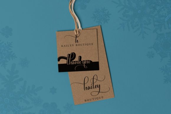 Early Winter Font Poster 10