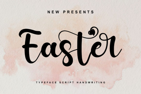 Easter Font Poster 1