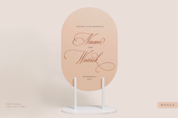 Ecatherina Font Poster 2