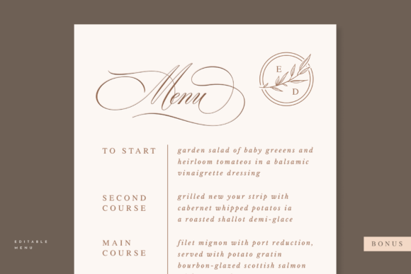 Ecatherina Font Poster 12