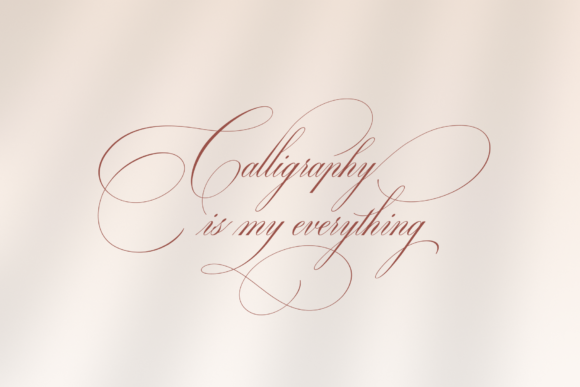 Ecatherina Font Poster 15