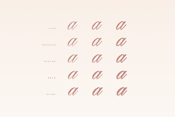 Ecatherina Font Poster 17
