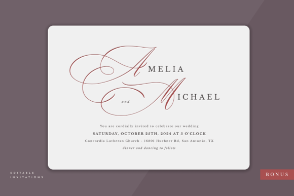 Ecatherina Font Poster 18