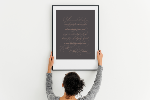 Ecatherina Font Poster 3