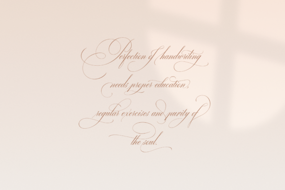 Ecatherina Font Poster 5
