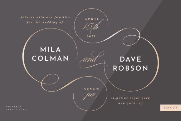 Ecatherina Font Poster 8