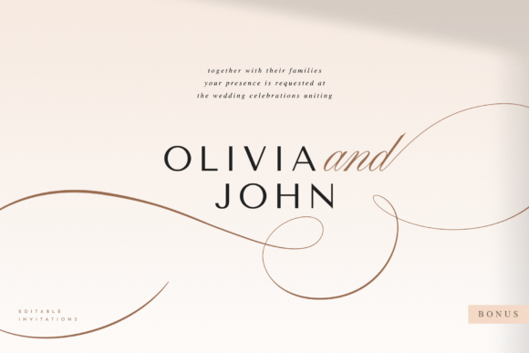 Ecatherina Font Poster 10