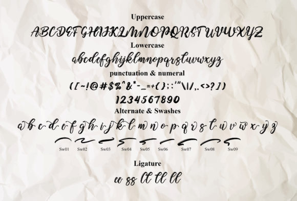 Edelwise Script Font Poster 10