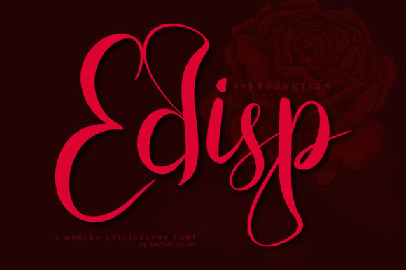 Edisp Script Font