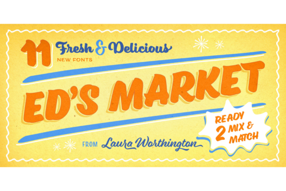 Eds Market Collection Font Poster 1