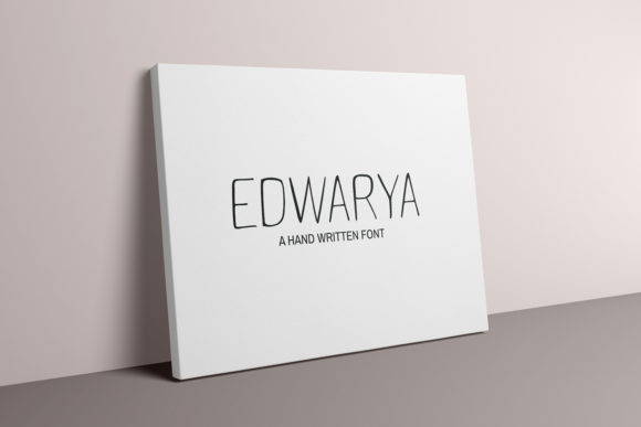 Edwarya Font Poster 6