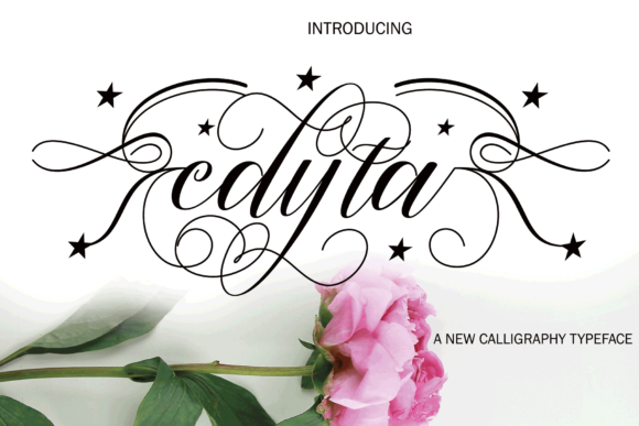 Edyta Font Poster 1