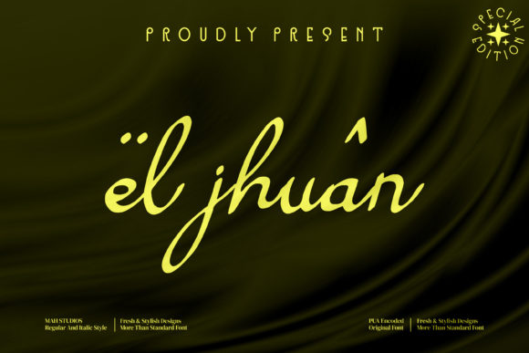El Jhuan Font Poster 1