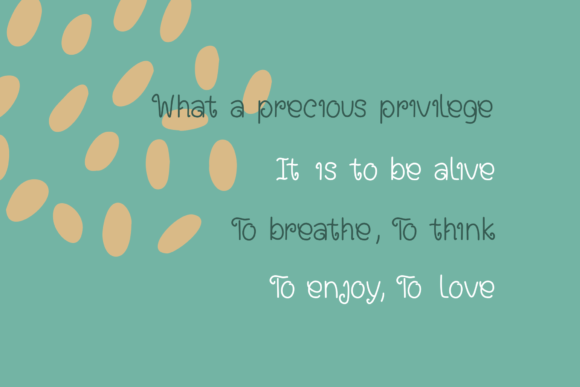 Eleanor Font Poster 4