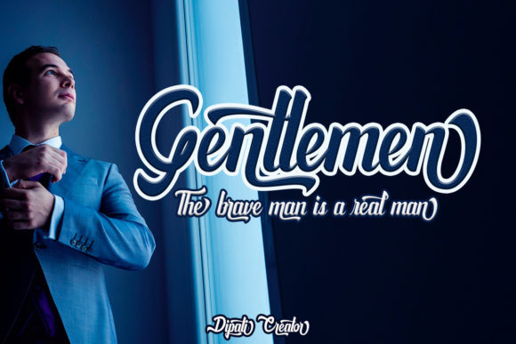 Elegante Font Poster 2