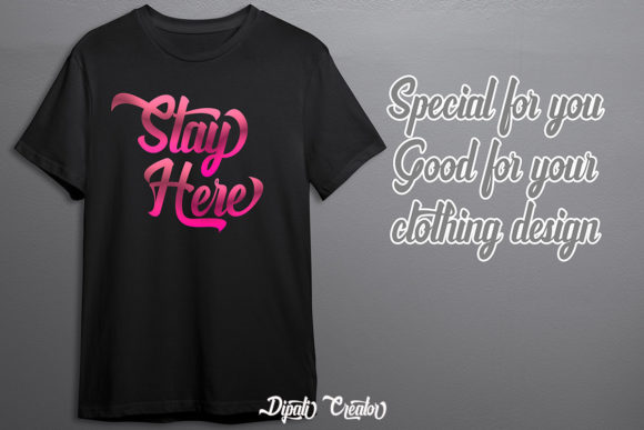Elegante Font Poster 3