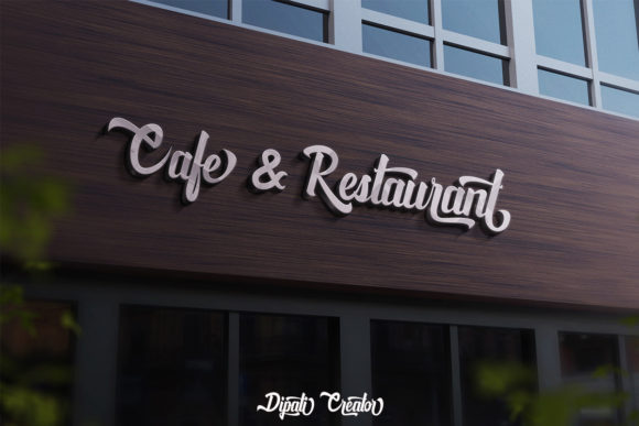 Elegante Font Poster 5