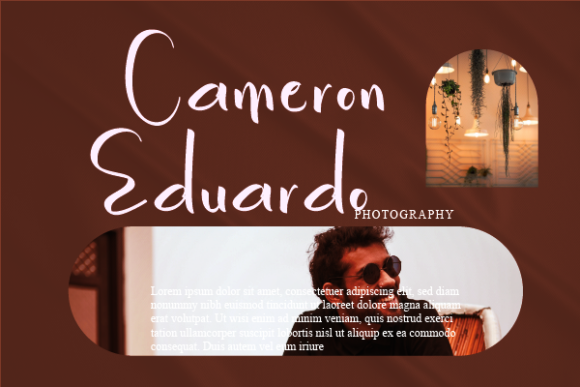 Elena Yaritza Font Poster 11