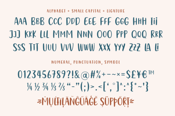 Elila Font Poster 5