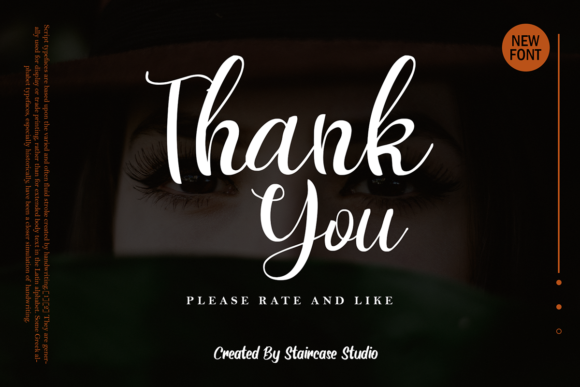 Elizabeth Darby Font Poster 10