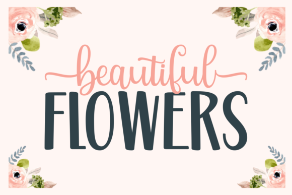 Embrace Happiness Font Poster 2