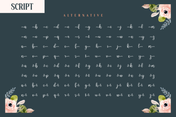 Embrace Happiness Font Poster 8