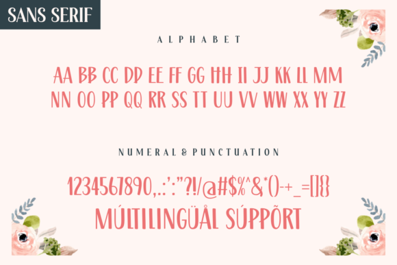Embrace Happiness Font Poster 10
