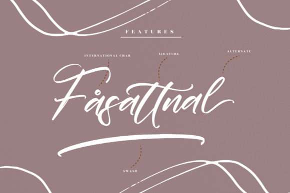 Emelinah Font Poster 12