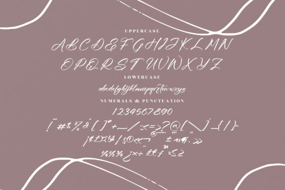 Emelinah Font Poster 13